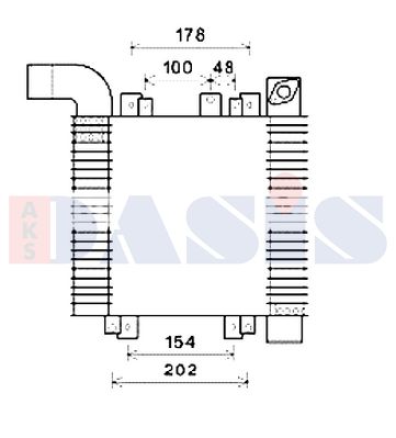 AKS DASIS Интеркулер 567015N